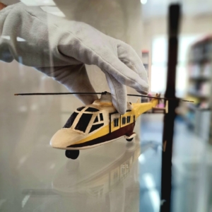 Installing the Heartbeat of Yeovil display.4-min